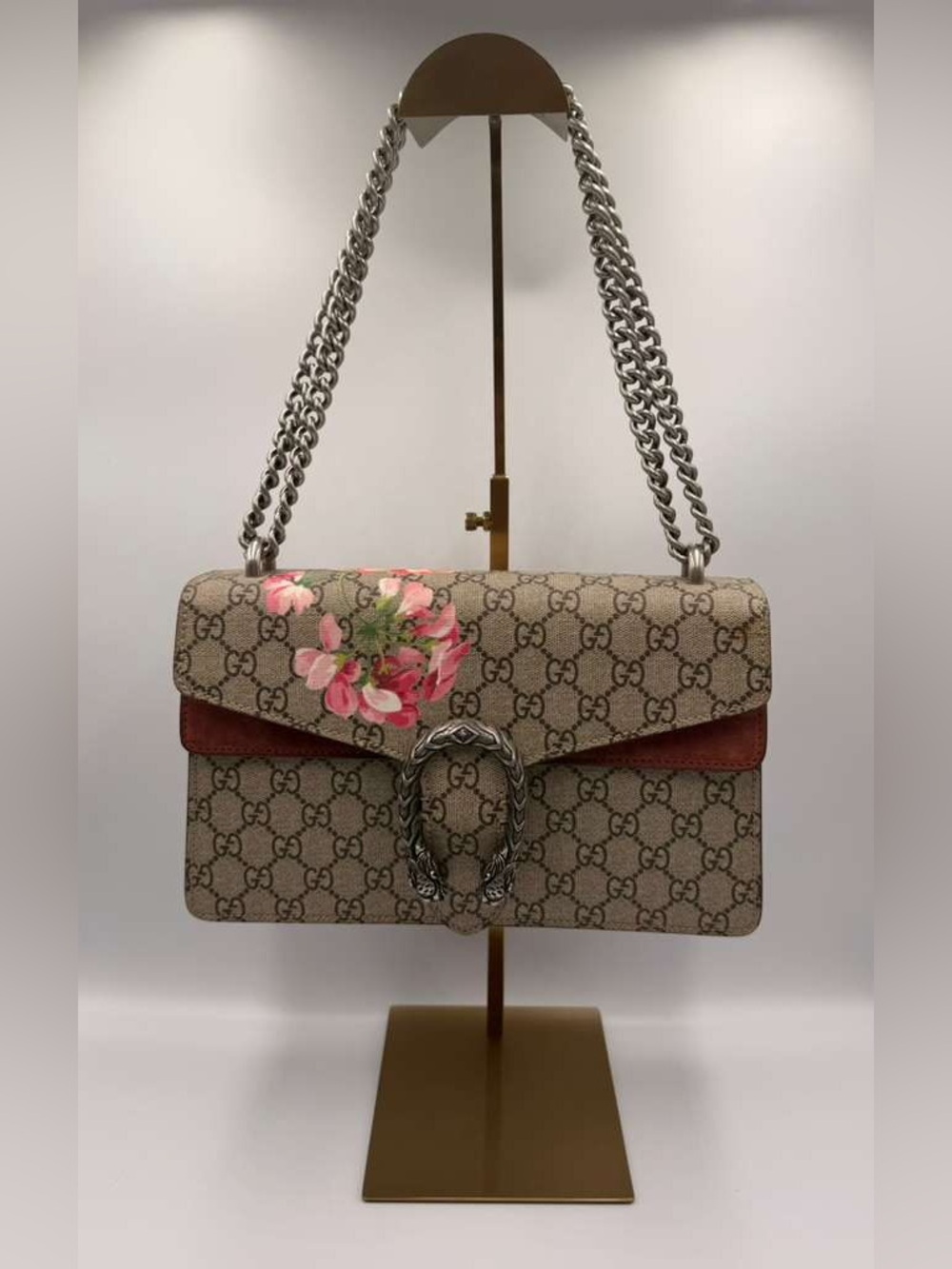 Gucci Dionysus GG Blooms Medium Shoulder Bag